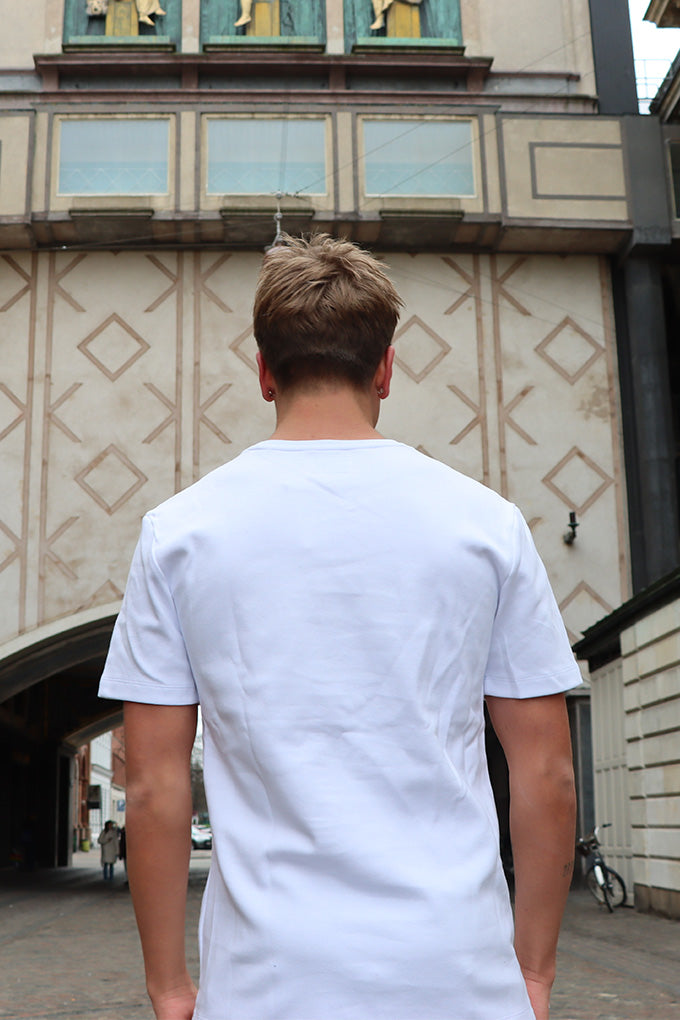 Normal Fit T Shirt - Hvid