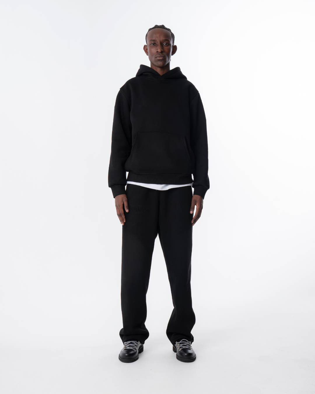 Joggingsæt (Bukser & Hoodie) Sort