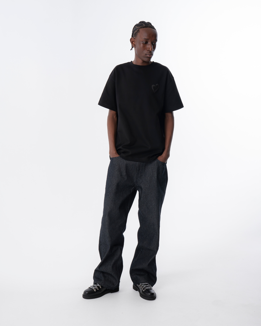 Heavyweight T-Shirt med Special Dark Grey Logo