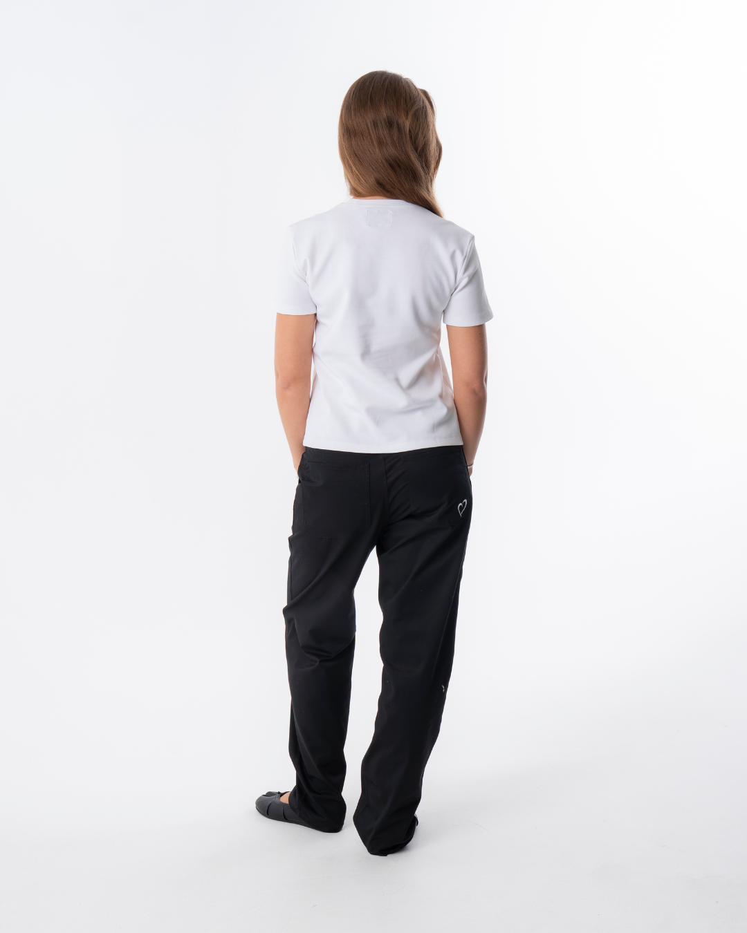 Heavyweight T Shirt til Kvinder - Hvid