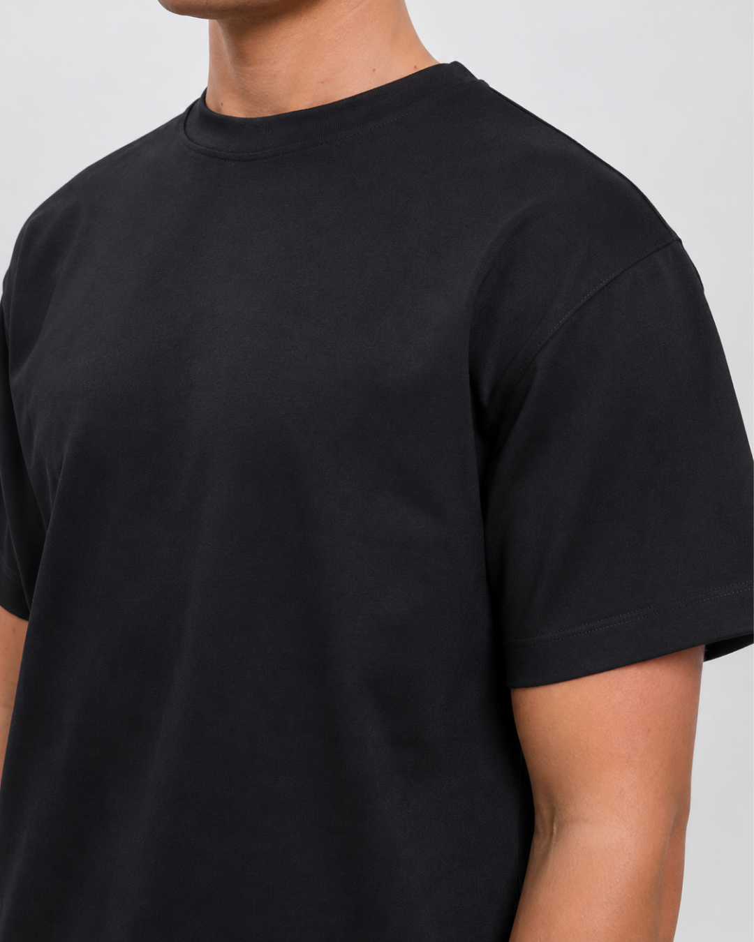 Blank Heavyweight T-Shirt - Sort