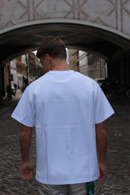 Heavyweight T-Shirt with Special Light Blue Logo